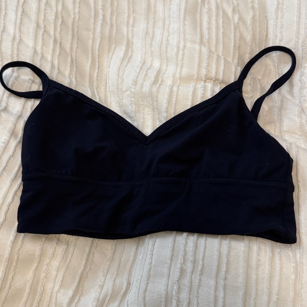 lululemon athletica Midnight Blue Sports Bra Navy - Picture 2 of 2
